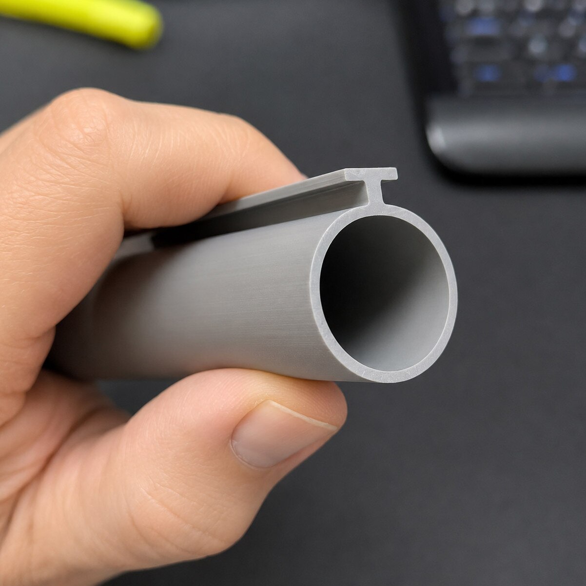 Mini warehouse seal, side view